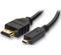 Кабель HDMI to micro HDMI; 2m; Black