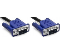 Кабель VGA to VGA; 3m; (два фильтра); DeTech