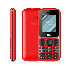 Мобильный телефон BQ Step+NewBlack Red (BQ-1848)