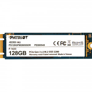 Жесткий диск SSD 128.0 Gb; Patriot Scorch M.2 2280 PCIe Gen 3.0 x2 3D TLC (PS128GPM280SSDR)