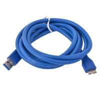 Кабель USB 3.0 AM/MicroBM 1.8 м blue