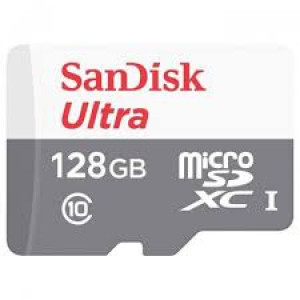 Карта памяти micro SDXC 128Gb SanDisk Ultra (SDSQUNS-128G-GN6MN); Class 10; SD-adapter