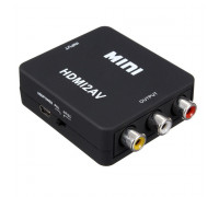 Переходник HDMI в AV (тюльпаны 3RCA, композитный выход) 