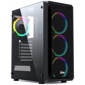 Корпус Powercase Mistral Z4 Mesh LED (CMIZB-L4); Black; ATX 