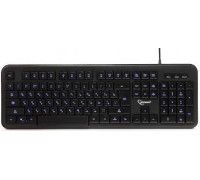 Клавиатура проводная Gembird KB-200L; USB; Black