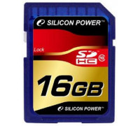 Карта памяти SDHC 16Gb Silicon Power; Class 10 (SP016GBSDH010V10)