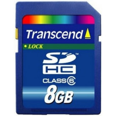 Карта памяти SDHC 8Gb Transend TS8GSDHC6; Class 6