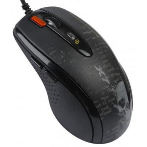 Мышь проводная A4Tech F5; USB; V-Track; Black
