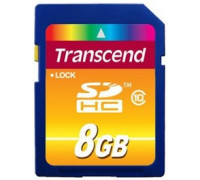 Карта памяти SDHC 8Gb Transend; Class 10 (TS8GSDHC10)