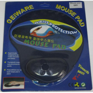 Коврик Mouse Pad Dellta G03; (с гелевой подставкой); Blue