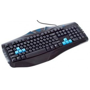 Клавиатура проводная E-Blue Mzaer-type X EKM072BKR; Gaming Keyboard; USB