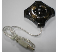 USB разветвители (HUB) Dellta HB-005E; HUB USB 2.0; 4-Ports