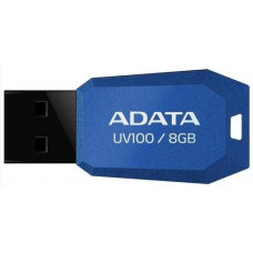 Flash-память A-Data UV100 (AUV100-8G-RBL); 8Gb; USB2.0; Blue Diamond