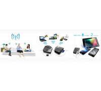 Плита кухонная Wireless reader A-Data AE400 (AAE400-CBKSV); Black&Silver