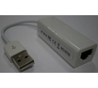 Сетевая карта USB 2.0 to Lan RJ45 10/100 Мбит/c; (с кабелем)