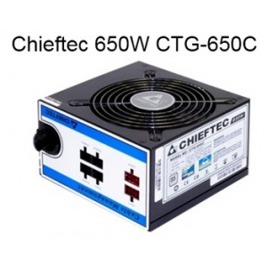Блок питания ATX 650W Chieftec A-80 (CTG-650C)