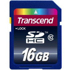 Карта памяти SDHC 16Gb Transcend (TS16GSDU1); Class10; UHS-I PremiumX300