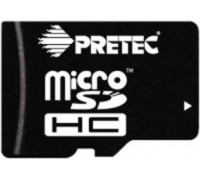 Карта памяти micro SDHC 32Gb Pretec; (STSH32G-SA); Class 10; UHS-I; with SD-adapter