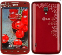 Смартфон LG Optimus P715 L7 II Dual Red
