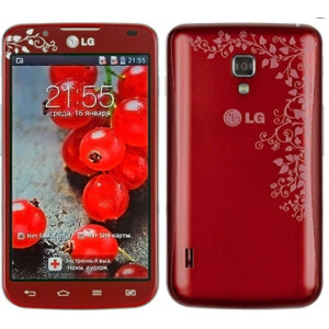 Смартфон LG Optimus P715 L7 II Dual Red
