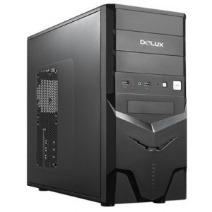 Корпус ATX Delux DLC-MV427S; Black; 450W (DLC-MV427S-450W)