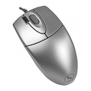 Мышь проводная A4Tech OP-620D; USB; Silver