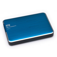 Жесткий диск USB 3.0 500.0 Gb; Western Digital My Passport Ultra; 2.5''; Blue (WDBPGC5000ABL-EESN)