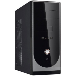 Корпус ATX Frime 107BS; Middle Tower; 400W; Black (107BS)