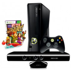 Игровая приставка Microsoft XBOX 360 Slim E-Console 250 Gb (FREEBOOT + прошита LT+ 3.0 + Kinect)