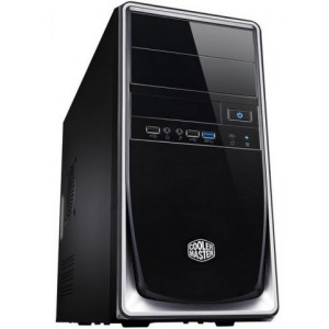 Корпус mini ITX Cooler Master Elite 344; Black-Silver; Без БП (RC-344-SKN2)