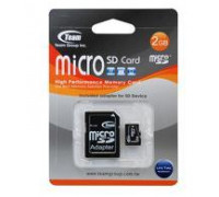 Карта памяти micro SD 2Gb Team (TUSD2G03)