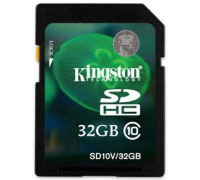 Карта памяти SDHC 32Gb Kingston (SD10V/32GB)