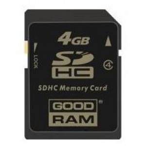 Карта памяти SDHC 4Gb GoodRam (SDC4GHC4GRR9)