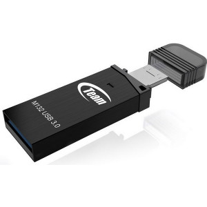 Flash-память Team M132 OTG (TM13232GB01); 32Gb; USB 3.0/microUSB; Black