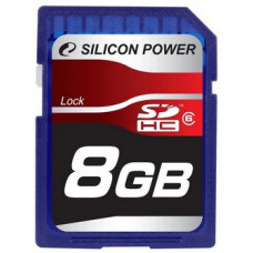 Карта памяти SDHC 8Gb Silicon Power Class 6 (SP008GBSDH006V10)