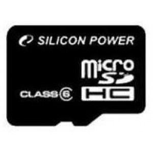 Карта памяти micro SDHC 32Gb Silicon Power; Class 6; No adapter (SP032GBSTH006V10)