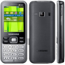 Мобильный телефон Samsung GT-C3322 Metallic Black (GT-C3322HKI)