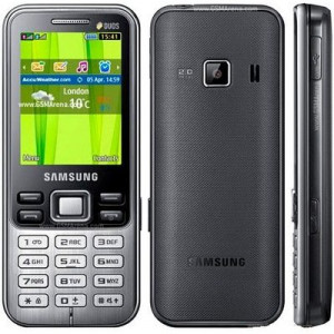 Мобильный телефон Samsung GT-C3322 Metallic Black (GT-C3322HKI)