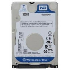 Жесткий диск SATAIII 500.0 Gb; Western Digital Scorpio Blue (WD5000LPVX)
