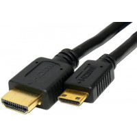 Кабель HDMI to mini HDMI; 2m Perfeo; Black