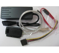  Переходник USB 2.0 to IDE&SATA; с БП 12V; (TT2008)