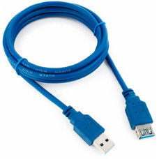 Кабель USB 3.0; AM-AF (соединительный); 1.0м Blue